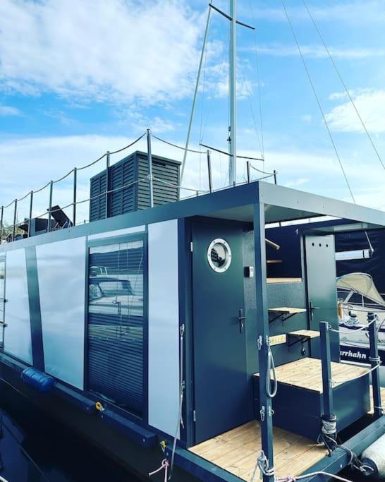 Premium Hausboot Trave Traum Lübeck Exterior foto