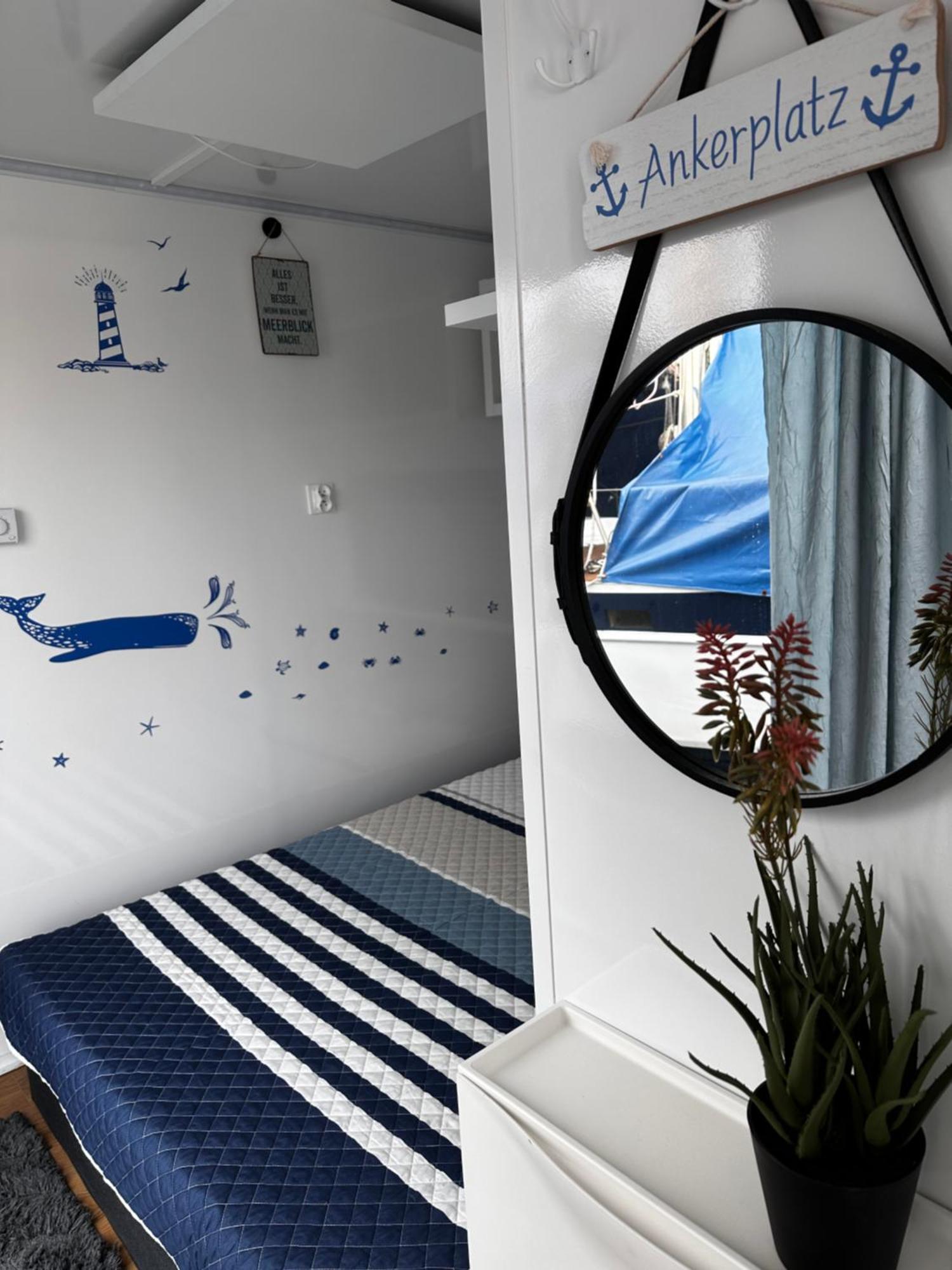 Premium Hausboot Trave Traum Lübeck Exterior foto